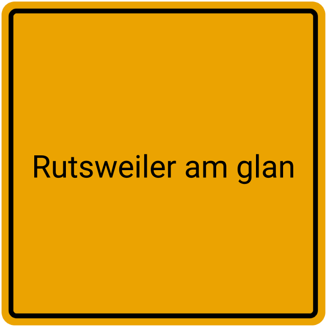 Meldebestätigung Rutsweiler am Glan